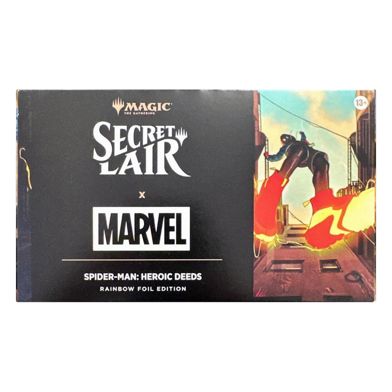 Magic the Gathering: Secret Lair x Marvel: Spider-Man: Heroic Deeds - Rainbow Foil Edition