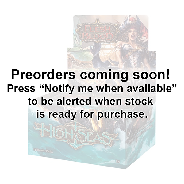 Flesh and Blood TCG: High Seas: Booster Display