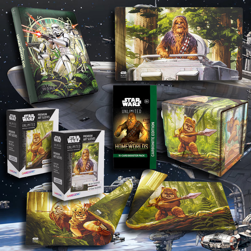 Star Wars Unlimited: Homeworlds: Endor Accessory Bundle