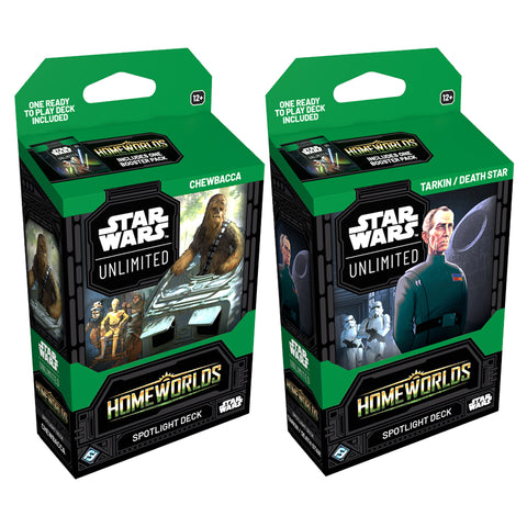 Star Wars Unlimited: Homeworlds: Both Spotlight Decks