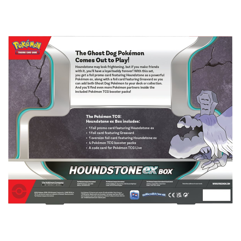 Pokmon TCG: Houndstone ex Box Collection Pokmon TCG: Houndstone ex Box Collection