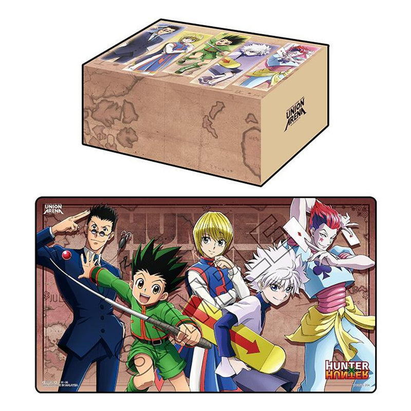 Union Arena TCG: Playmat and Half Storage Box Set: Hunter x Hunter