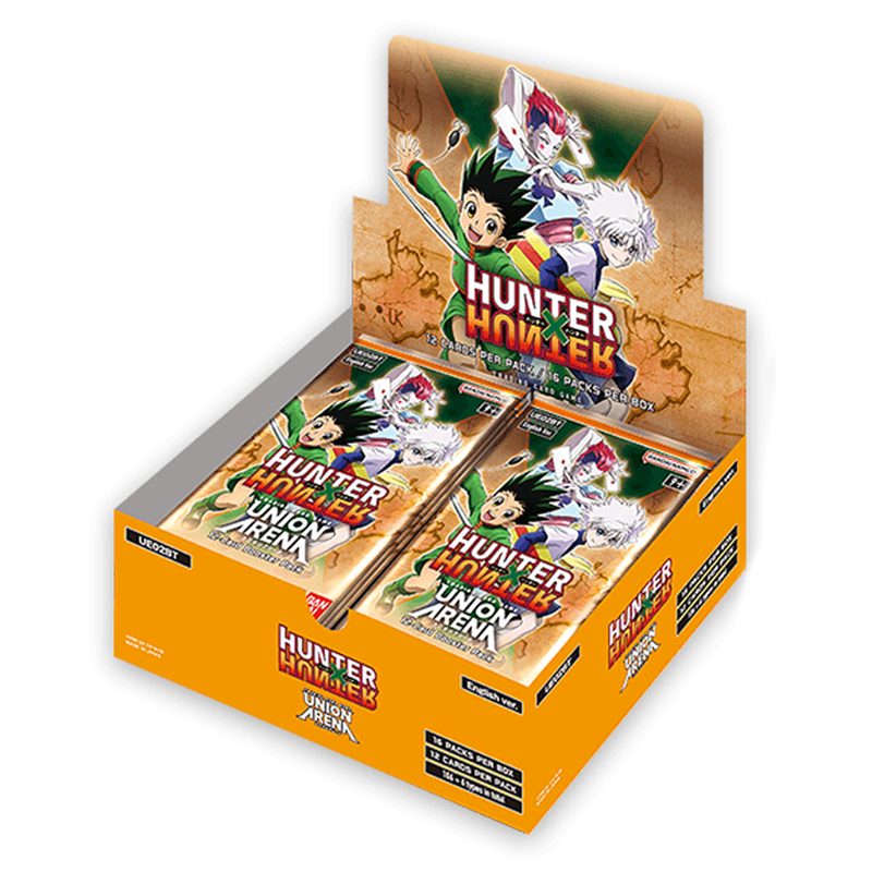 Union Arena Card Game: Hunter x Hunter: Booster Display