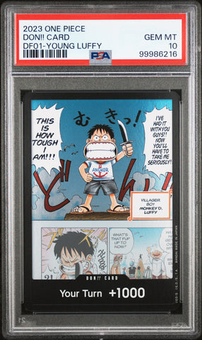 PSA GEM MT 10 Don!! Card [Goods-Devil Fruits Collection Vol.1] - 99986216