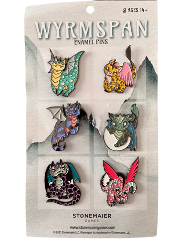 Wyrmspan: Enamel Pins