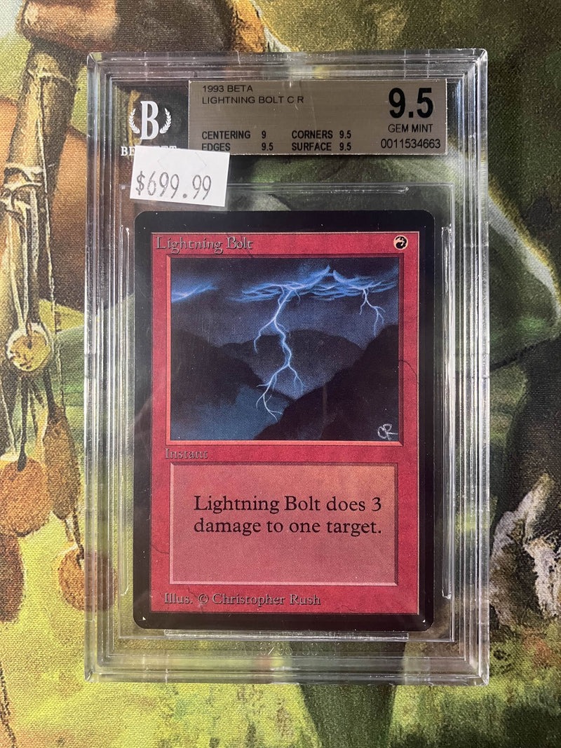 BGS 9.5 Lightning Bolt C [Beta] - 11534663
