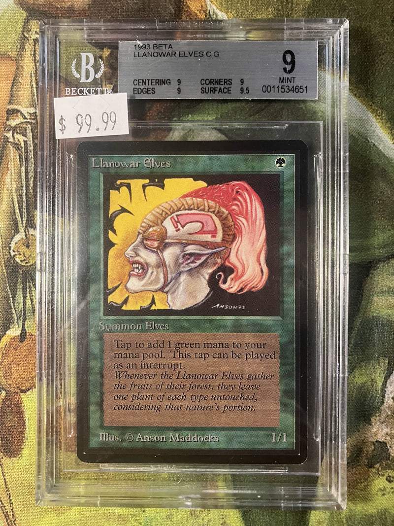 BGS 9.0 Llanowar Elves C [Beta] - 11534651