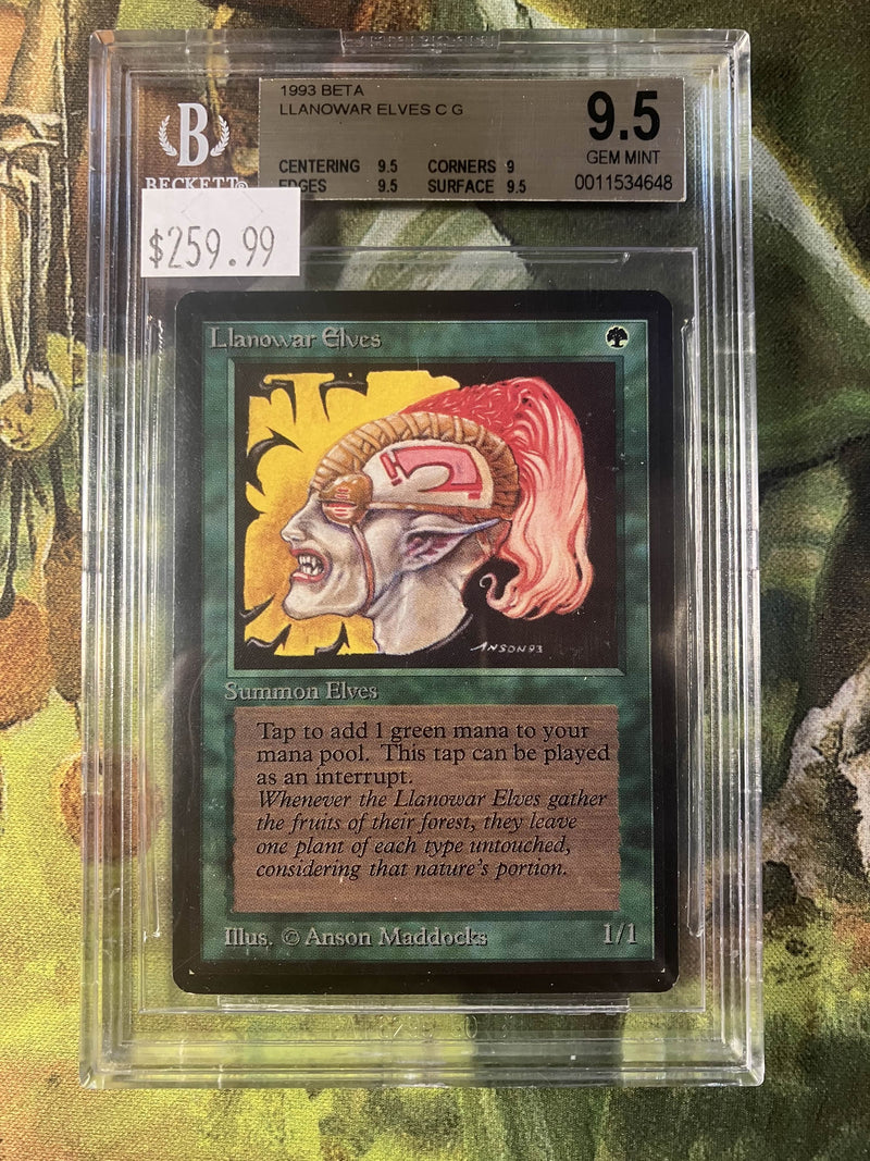 BGS 9.5 Llanowar Elves C [Beta] - 11534648