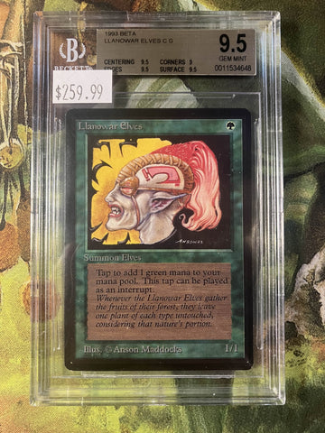 BGS 9.5 Llanowar Elves C [Beta] - 11534648