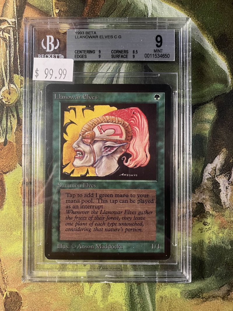 BGS 9.0 Llanowar Elves C [Beta] - 11534650