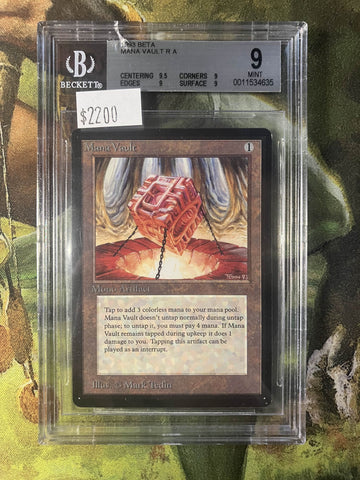 BGS 9.0 Mana Vault R [Beta] - 11534635