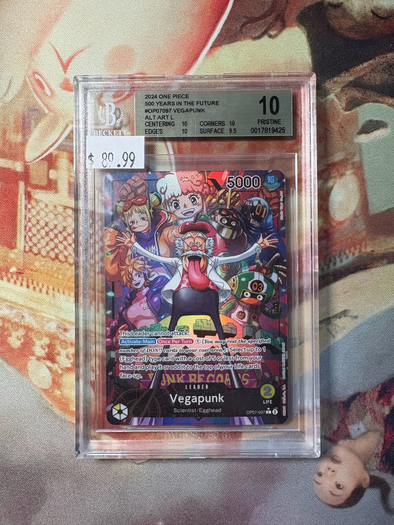 BGS 10.0 Vegapunk ALT ART [500 Years in the Future] - 17819425