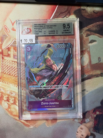 BGS 9.5 Zoro-Juurou (Alternate Art) [Awakening of the New Era] - 17864206
