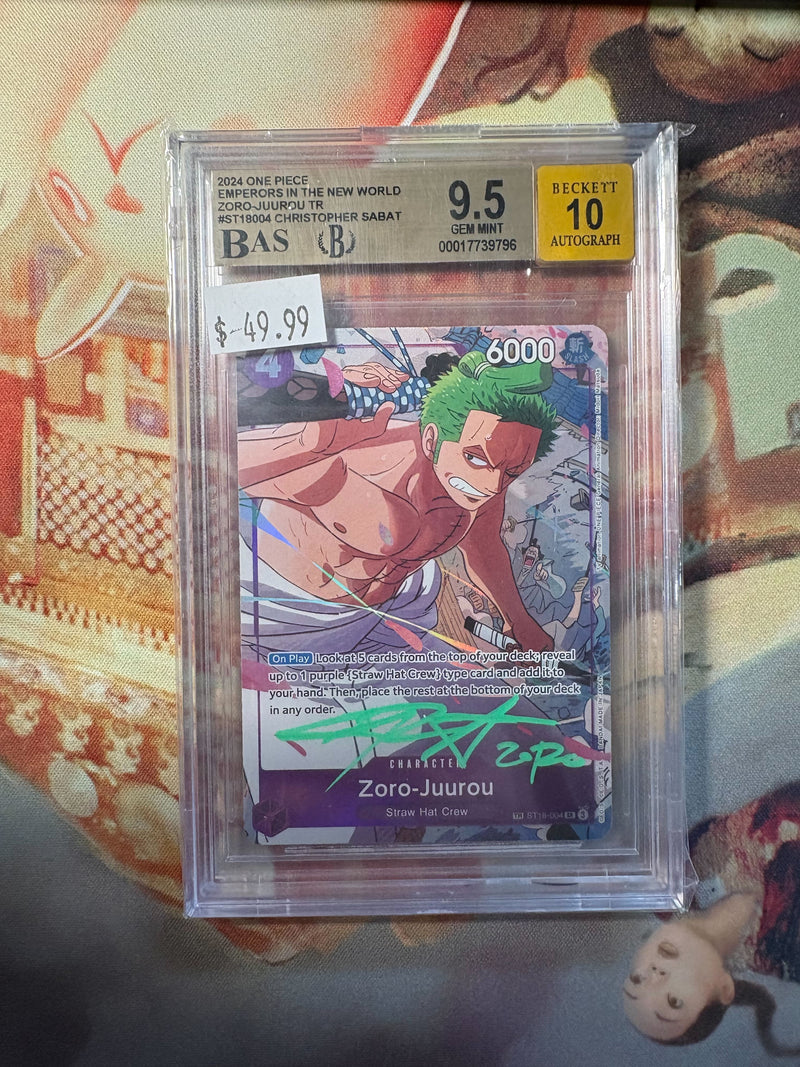 BGS 9.5 Zoro-Juurou [Emperors in the New World] - 00017739796