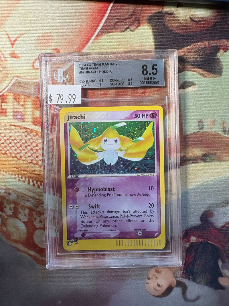 BGS 8.5 Jirachi (97/95) [EX: Team Magma vs Team Aqua] - 0016660681