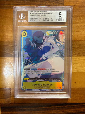 BGS 9.0 Jewelry Bonney [One Piece Card Game Promos] - 19818105