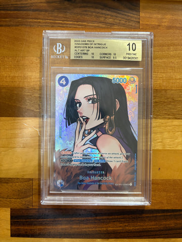 BGS 10.0 Boa Hancock ALT ART [Kingdoms of Intrigue] - 19428381