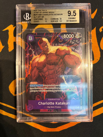BGS 9.5 Charlotte Katakuri ALT ART [A Fist of Divine Speed] - 19044055