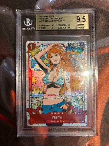 BGS 9.5 Nami ALT ART [Wings of the Captain] - 19835877