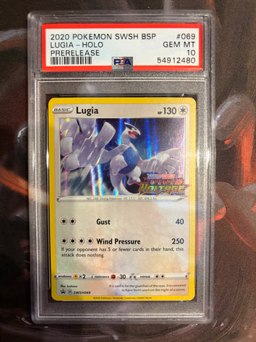 PSA GEM MT 10 Lugia-Holo(SWSH069) [Swsh Black Star Promo] - 54912480