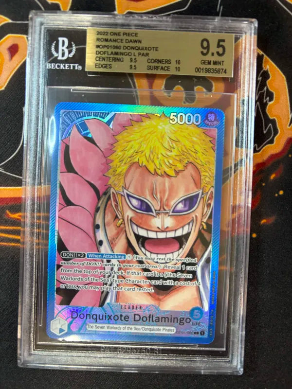 BGS 9.5 Donquixote Doflamingo ALT ART [Romance Dawn] - 19835874