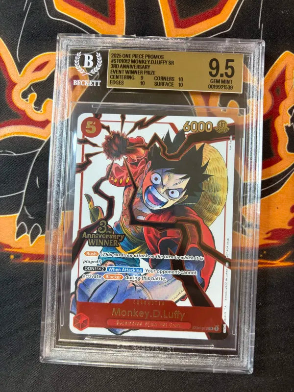 BGS 9.5 Monkey.D.Luffy [One Piece Card Game Promos] - 19921539