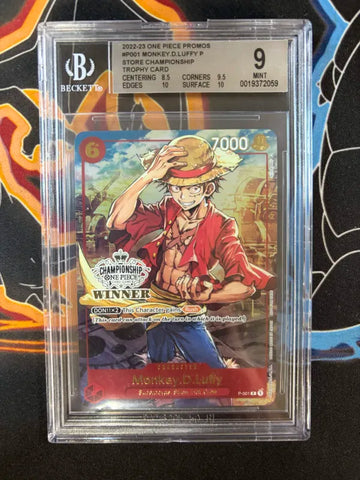 BGS 9.0 Monkey.D.Luffy [2022-24 One Piece Card Game Promos] - 19372059
