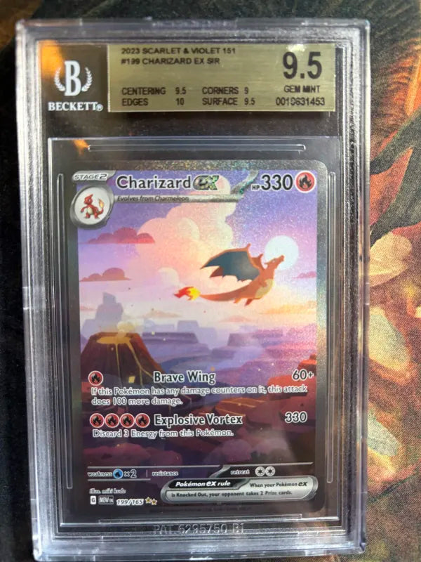 BGS 9.5 Charizard ex(199/165) [TCG Scarlet & Violet 151] - 19631453