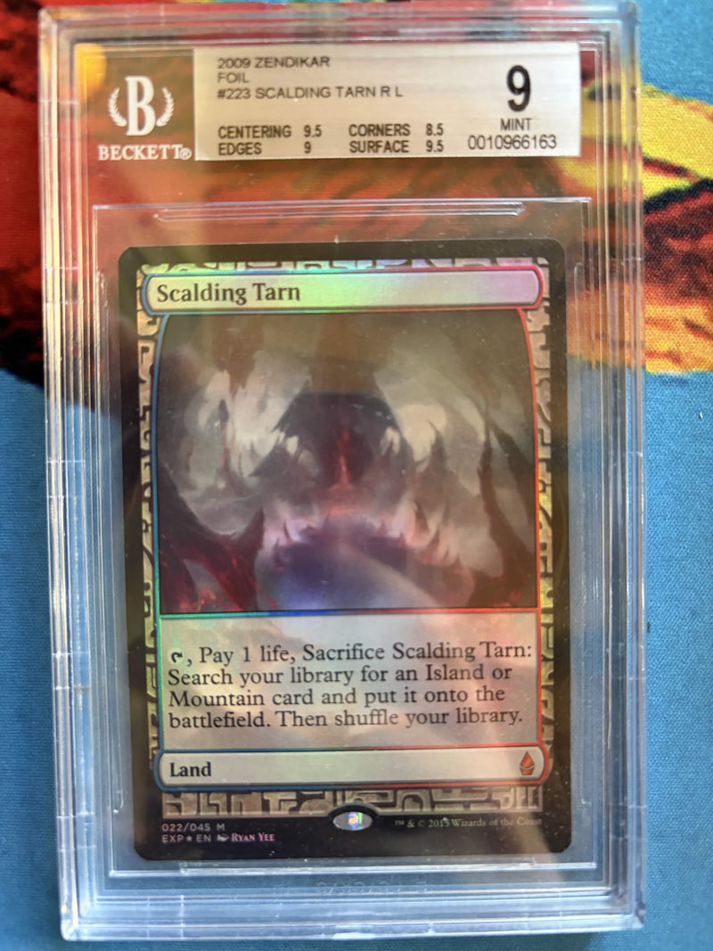 BGS 9.0 Scalding Tarn R[Zendikar Foil] - 10966163