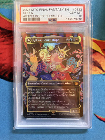 PSA GEM MT 10 Kefka [Magic The Gathering Final Fantasy] - 147573710