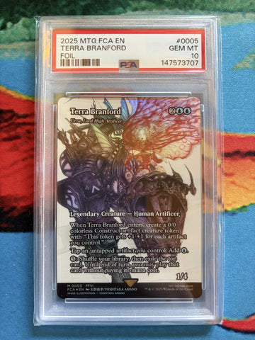 PSA GEM MT 10 Terra Branford [Magic The Gathering Final Fantasy Through The Ages] - 147573707