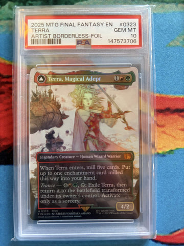 PSA GEM MT 10 Terra [Magic The Gathering Final Fantasy] - 147573706