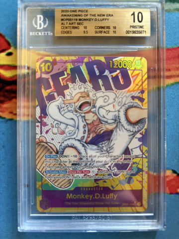 BGS 10.0 Monkey.D.Luffy ALT ART [Awakening of the New Era] - 19835871