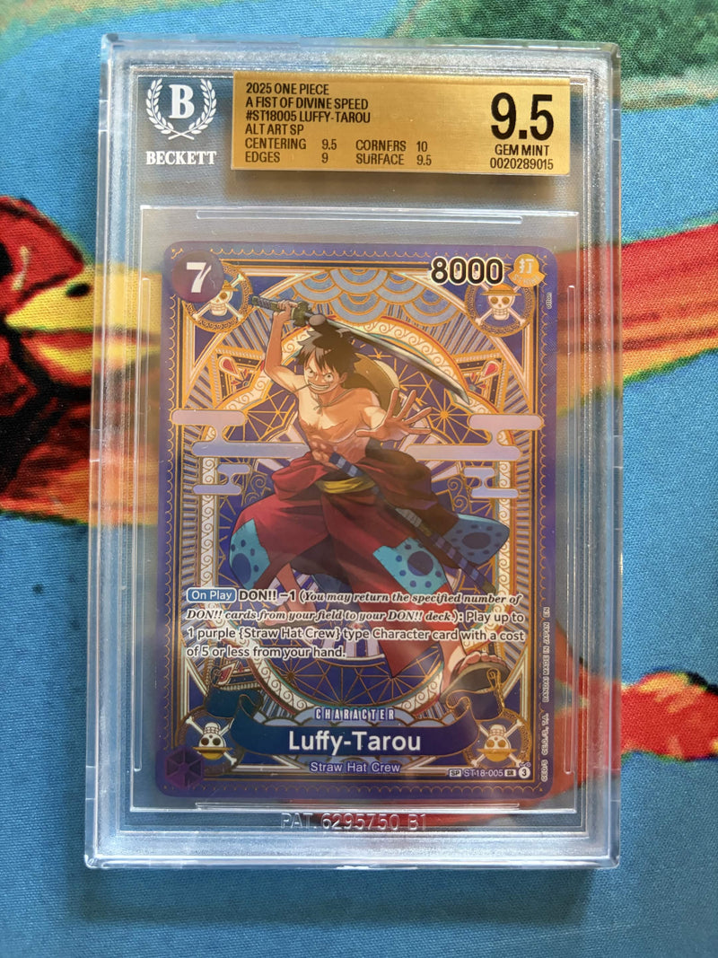 BGS 9.5 Luffy-Tarou ALT ART [A Fist of Divine Speed] - 20289015