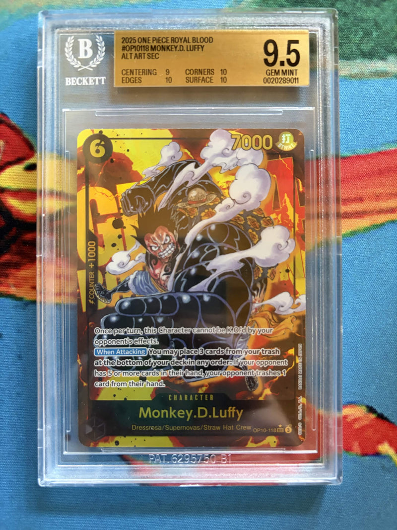 BGS 9.5 Monkey.D. Luffy ALT ART [Royal Blood] - 20289011