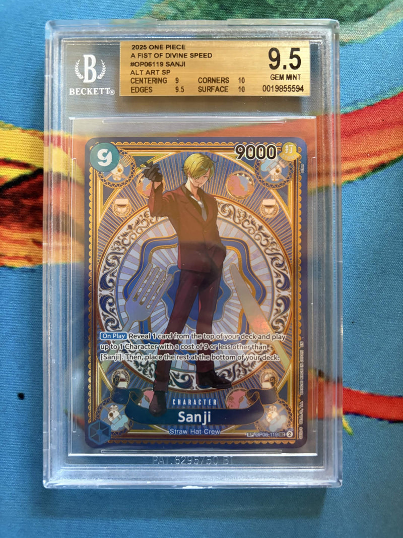 BGS 9.5 Sanji ALT ART [A Fist of Divine Speed] - 19855594