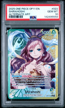PSA GEM MT 10 Shirahoshi [Op11-A Fist Of Divine Speed] - 142495558