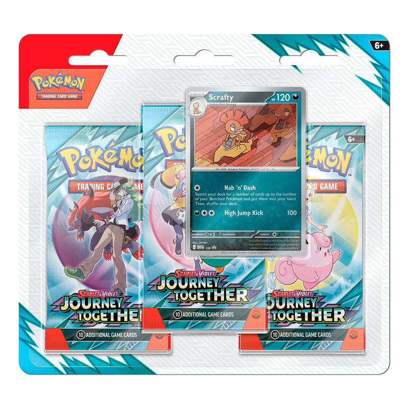Pokémon TCG: Journey Together: Three-Booster Blister