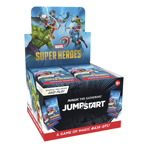 Magic the Gathering: Marvel Super Heroes: Jumpstart Booster Display