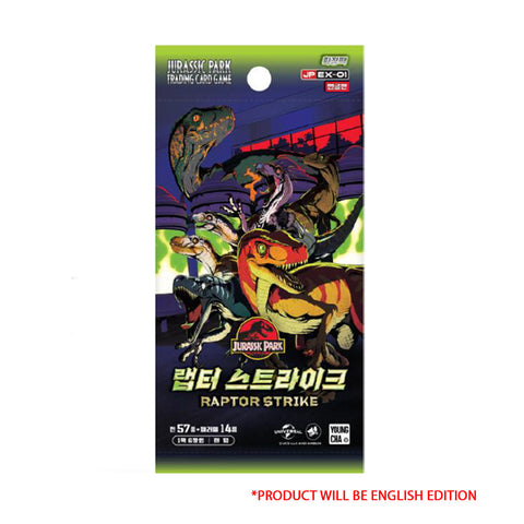 Jurassic Park TCG: Raptor Strike: Booster Pack (EX-01)