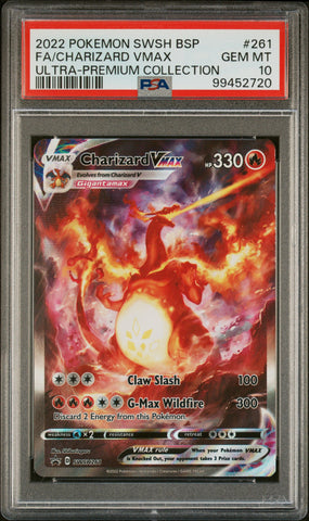 PSA GEM MT 10 Charizard VMAX (SWSH261) [Sword & Shield: Black Star Promos] - 99452720
