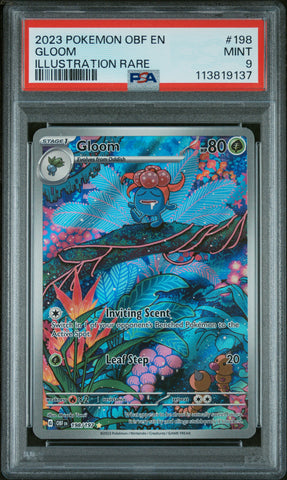 PSA MINT 9 Gloom(198/197) [Obf En-Obsidian Flames] - 113819137
