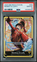 PSA GEM MT 10 Monkey D. Luffy [Starter Deck St29-Egghead] - 146366526