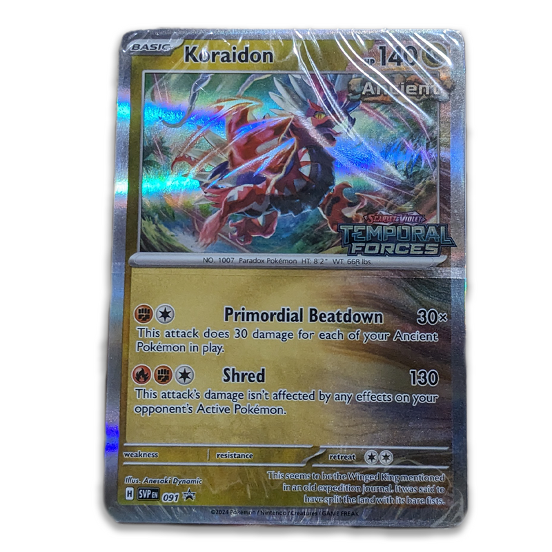 Pokmon TCG: Temporal Forces: Sealed Promo Decks Pokmon TCG: Temporal Forces: Sealed Promo Decks