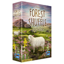 Board game box for 'Forest Shuffle Dartmoor' with sheep and natural landscape design.