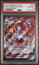 PSA GEM MT 10 Chandelure VMAX (040/264) [Sword & Shield: Fusion Strike] - 119212423