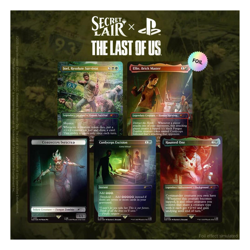 Magic the Gathering: Secret Lair: The Last of Us Part One: Chasing Hope: Rainbow Foil Edition