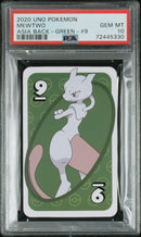 PSA GEM MT 10 Mewtwo (GREEN