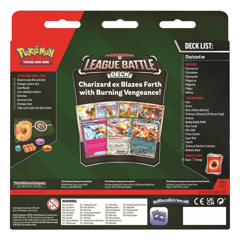 Pokémon TCG: Charizard ex: League Battle Deck