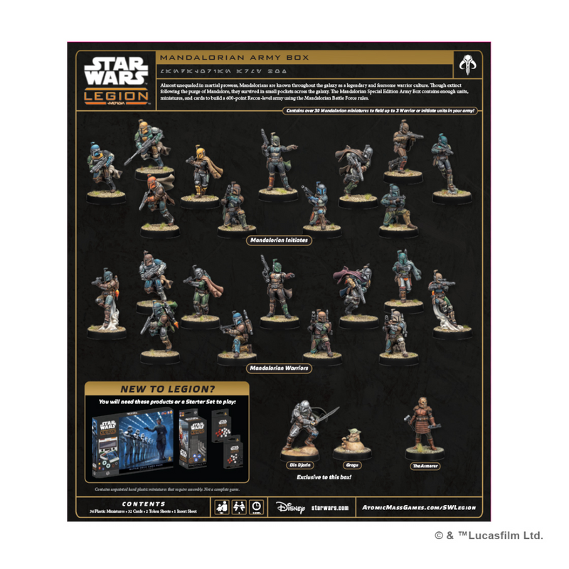 Star Wars: Legion: Mandalorian Special Edition Army Box